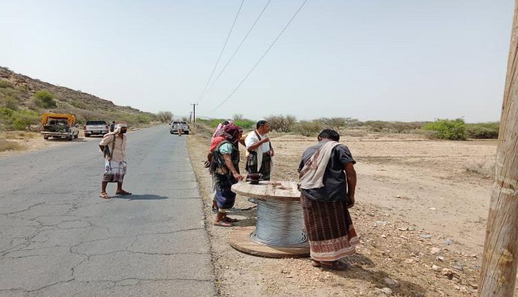 السلطة المحلية مودية توضح انقطاع التيار الكهربائي عن بعض قرى المديرية