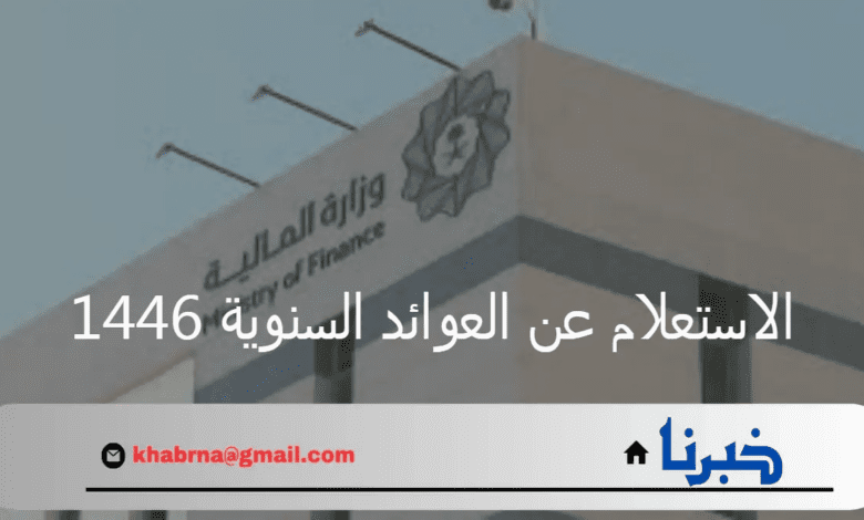 كيفية الاستعلام عن العوائد السنوية 1446 برقم الهوية؟ وزارة المالية تجيب