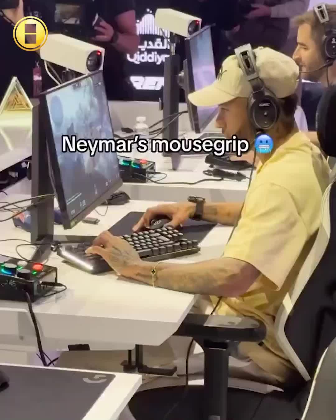 نيمار من بطولة العالم للألعاب الإلكترونية.. لاعب محترف!  Neymar Sportsontiktok