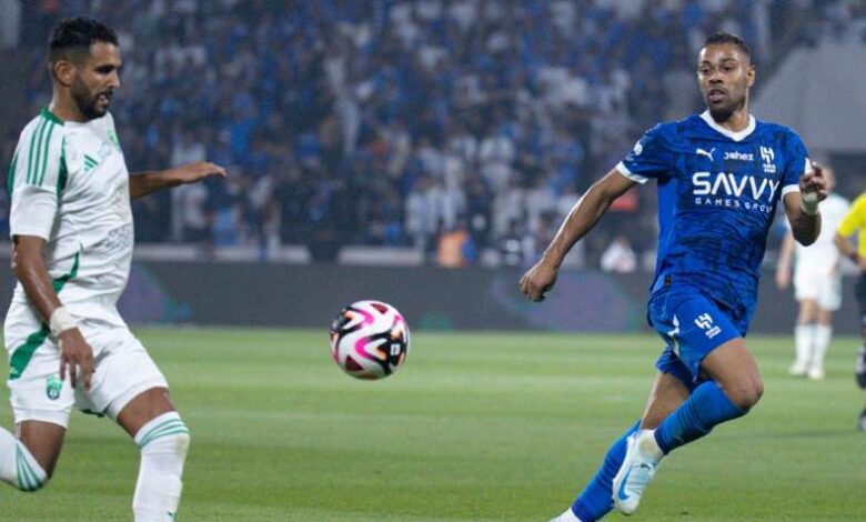 الهلال ضد الأهلي