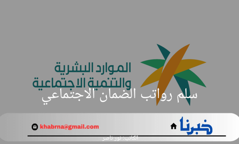 "بعد إيداع المعاشات".. الموارد البشرية تعلن عن سلم رواتب الضمان الاجتماعي المشمول بالزيادة الجديدة 1446