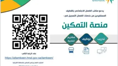 شروط التسجيل في برنامج تمكين الهيئة السعودية للمياه النسخة الرابعة 1446