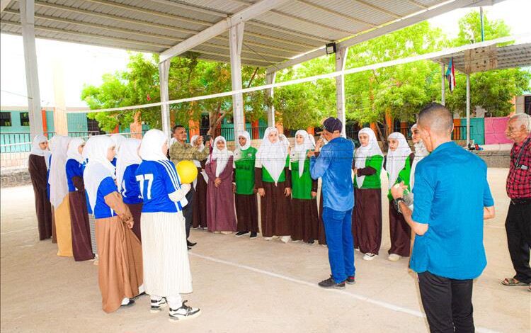 إنطلاق دوري كرة الطائرة والشطرنج لمرحلة الأساسي بمدارس مديرية الشيخ عثمان