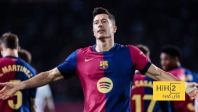 برشلونة يفوز على خيتافي بهدف ليفاندوفسكي ويواصل تصدر الليغا