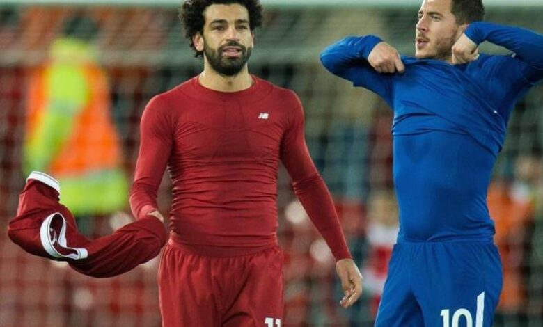 محمد صلاح وهازارد