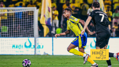 إحصائيات الشوط الأول بين النصر والشباب