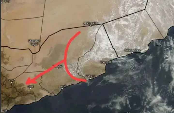 الأرصاد-تحذر-سكان-عدد-من-المحافظات-بسبب-المنخفض-الجوي-في-بحر-العرب