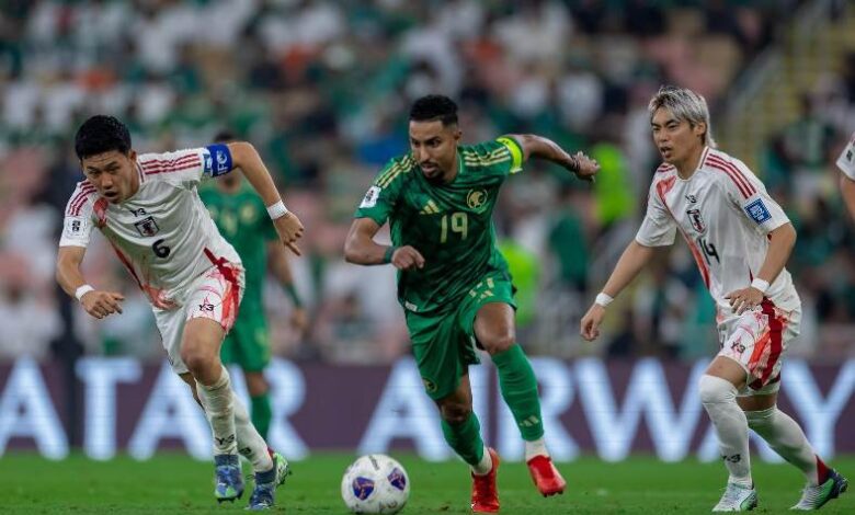 المنتخب السعودي ضد اليابان