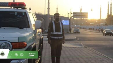 لقطات لجهود المرور أثناء تنفيذ خطة تنقلات زوار المسجد النبوي