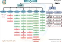 إدارة المعلومات بجامعة لحج تقوم بإعداد مخطط توضيحي لهيكل الجامعة