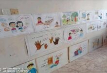 منظمة حماية ورعاية الاطفال تنظم (معرض للرسم) تحت شعار (توفير بيئة آمنة وسعيدة للأطفال)