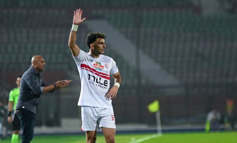 أحمد السيد زيزو لاعب نادي الزمالك